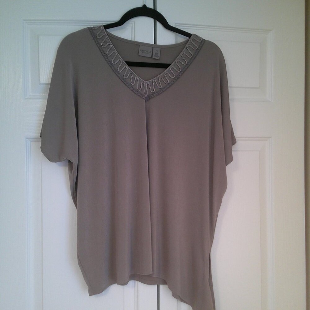 Chico's Easywear batwing short sleeve top size 3 / XL / 16